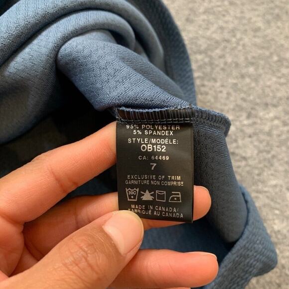 One Bone Shirt Mens 7 Big Tall Cadet Long Sleeve Crew Neck Stretch Moisture Wick - Picture 7 of 10